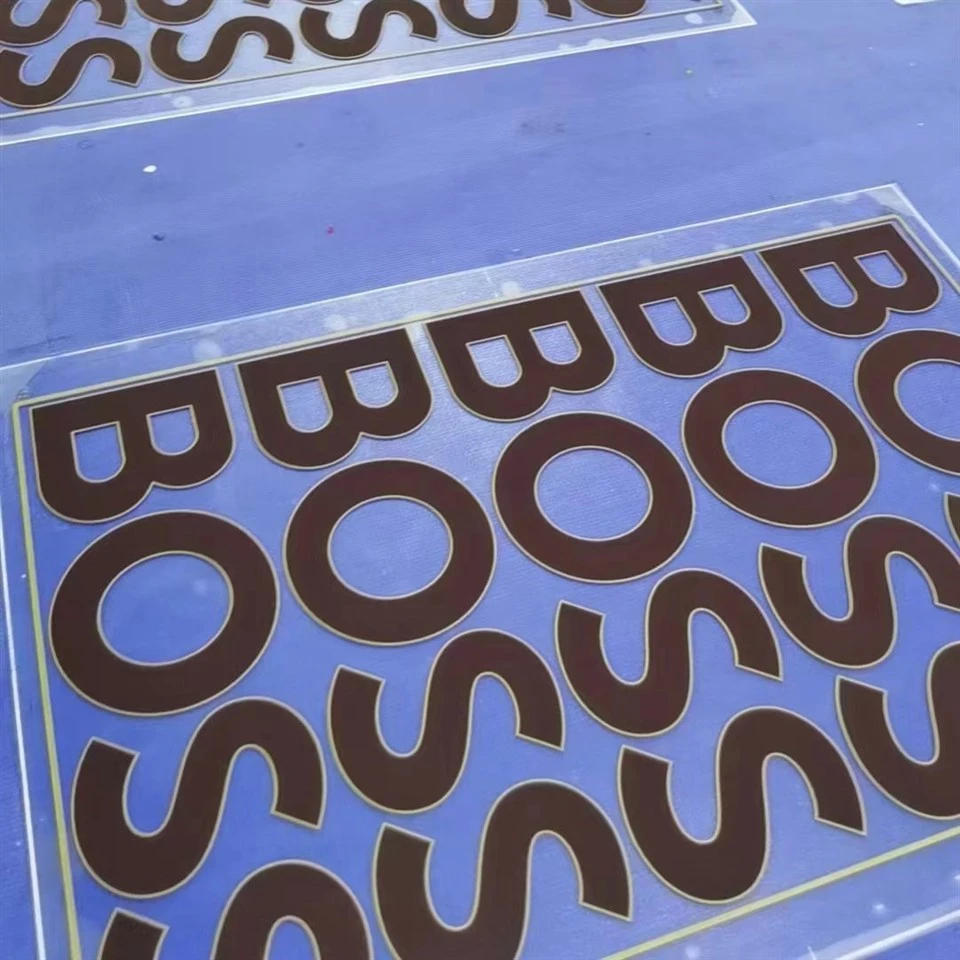 Heat Transfer Silicone Label For Garments